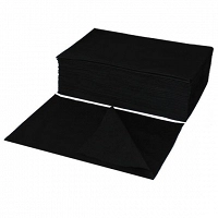 EH ręcznik z włókniny czarny 70x50 - 100szt