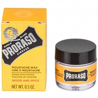 Proraso Wood & Spice wosk do stylizacji wąsów 15ml