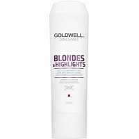Goldwell Dualsenses Blondes odżywka neutralizująca do włosów blond 200ml