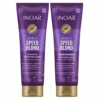 INOAR Speed Blond szampon + odżywka do włosów blond 2x240ml