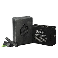 Pomp & Co. Charcoal Body Bar, mydło w kostce do ciała 130g